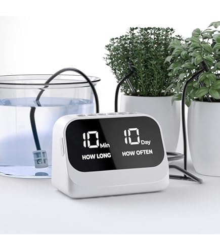 Amazon.co.jp: YITIKA 鉢植え用自動散水ドリップ システム10鉢対応可能
